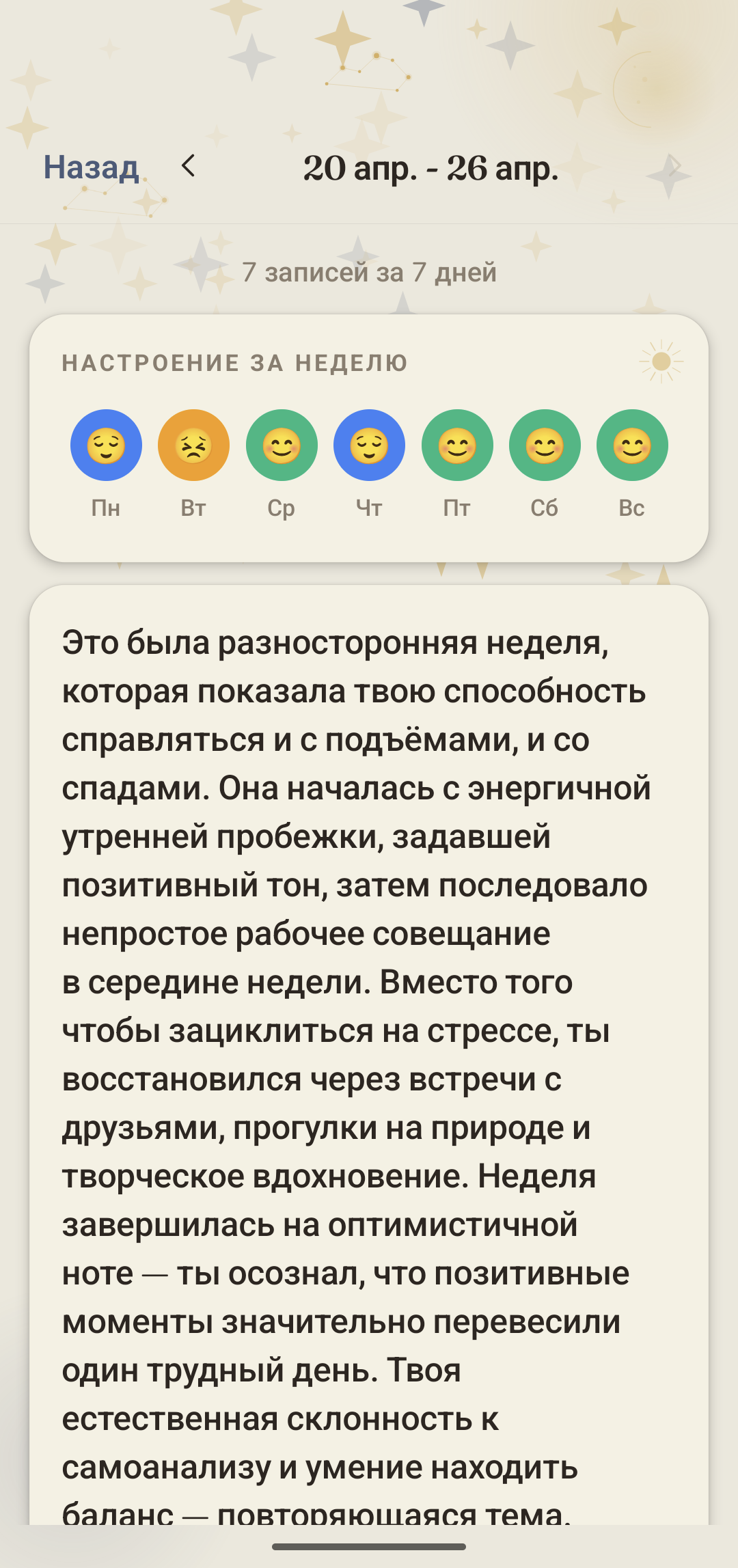 Reflecsia сводка за неделю (RU)